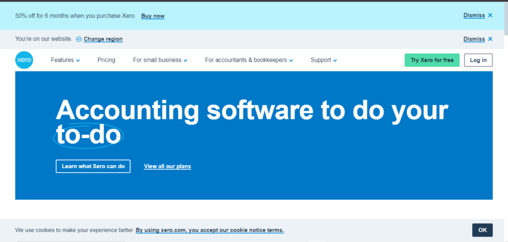 Xero accounting software